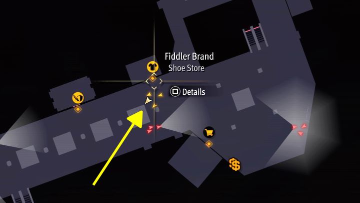 Reach the upper level and look for the Anaconda logo on the wall shown in the picture above - Infinite Wealth: All Photo Rally in Anaconda Shopping Center - Photos for Photo Rally - Like a Dragon Infinite Wealth Guide