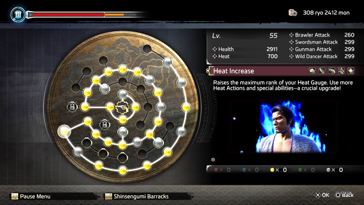 Heat is the energy used to activate Heat Actions , i - Like a Dragon Ishin: How to extend Health and Heat gauges? - Ryoma and character development - Like a Dragon Ishin Guide
