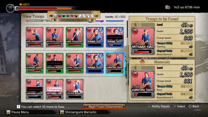 From the moment you gain access to Battle Dungeon, you will also unlock Trooper Cards - Like a Dragon Ishin: Battle Dungeon mini-game - Secrets and activities - Like a Dragon Ishin Guide