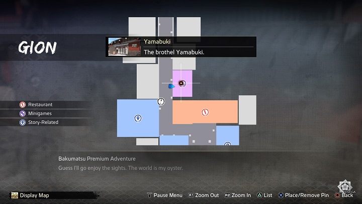 You'll find Anna in Gion, in a place called Yamabuki - Like a Dragon Ishin: Friendships - Shops - Secrets and activities - Like a Dragon Ishin Guide