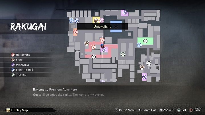 You'll find the Chicken Race Receptionist in the western part of the Rakugai district, at the Chicken Racing parlor on Umekojicho street - Like a Dragon Ishin: Friendships - Shops - Secrets and activities - Like a Dragon Ishin Guide