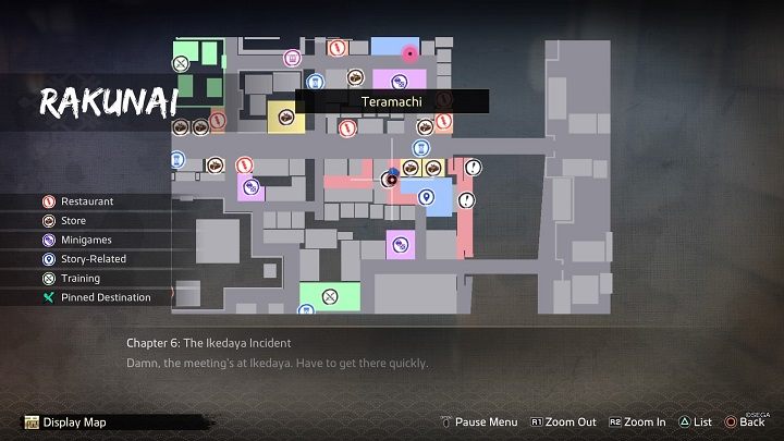 You can find Barking Dog in south-eastern Rakunai, on Teramachi street near Ebius Pawn Rakunai - Like a Dragon Ishin: Bonds - Secrets and activities - Like a Dragon Ishin Guide