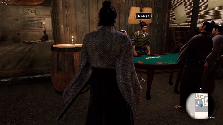 The most familiar game is Poker - Like a Dragon Ishin: Where is the casino? - Activities - Like a Dragon Ishin Guide