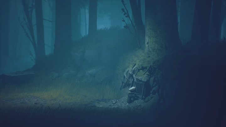 As you walk along you will see that the path is blocked - Little Nightmares 2: Road through the Forest - Chapter 1 walkthrough - Chapter 1 - Forest - Little Nightmares 2 Guide
