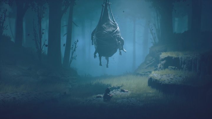 As you continue walking, you will come across an unpleasant looking trap - Little Nightmares 2: Road through the Forest - Chapter 1 walkthrough - Chapter 1 - Forest - Little Nightmares 2 Guide