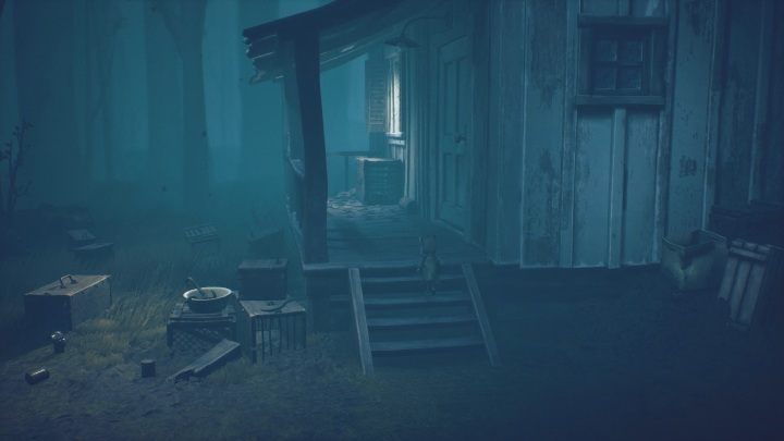 Start by climbing the stairs – there are no traps on them - Little Nightmares 2: Road through the Forest - Chapter 1 walkthrough - Chapter 1 - Forest - Little Nightmares 2 Guide