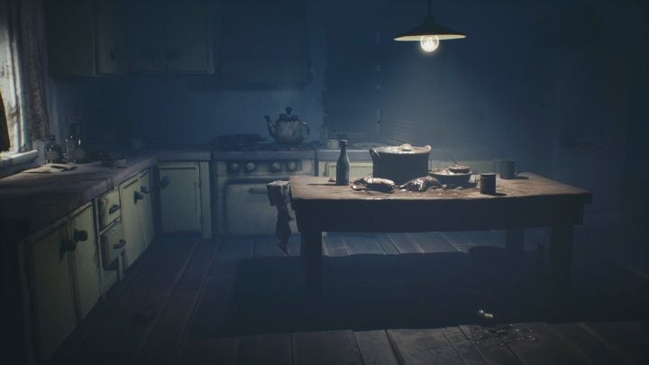 Upon entering the house you will find yourself in the kitchen - Little Nightmares 2: A Cottage in the Forest - Chapter 1 walkthrough - Chapter 1 - Forest - Little Nightmares 2 Guide