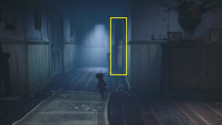 Story-wise, you just have to run out of the kitchen and head to the door left ajar on the right wall - Little Nightmares 2: A Cottage in the Forest - Chapter 1 walkthrough - Chapter 1 - Forest - Little Nightmares 2 Guide