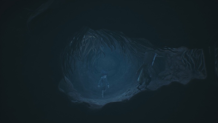 You have to be careful there - Little Nightmares 2: Escaping the Hunter - Chapter 1 walkthrough - Chapter 1 - Forest - Little Nightmares 2 Guide