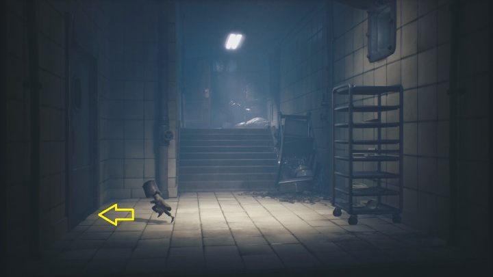 After passing through the door locked with a key, you will reach a small corridor - Little Nightmares 2: Glitching Remains in Chapter 2 Orphanage - list - Glitching Remains - Little Nightmares 2 Guide