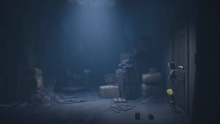 As usual, with the help of Six, you will jump to the handle so you can open the door - Little Nightmares 2: Escape from School - Chapter 2 Orphanage walkthrough - Chapter 2 - Orphanage - Little Nightmares 2 Guide