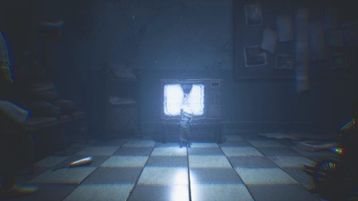 Put your hand on the TV and set it so you can go inside - Little Nightmares 2: First Floor - Chapter 3 Hospital walkthrough - Chapter 3 - Hospital - Little Nightmares 2 Guide