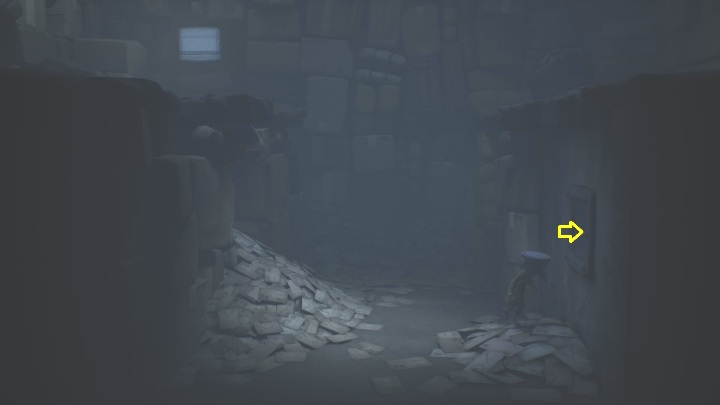You will stumble upon a post office - Little Nightmares 2: TVs - Chapter 4 walkthrough - Chapter 4 - Getting to the Tower - Little Nightmares 2 Guide