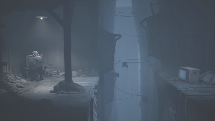 7 - Little Nightmares 2: TVs - Chapter 4 walkthrough - Chapter 4 - Getting to the Tower - Little Nightmares 2 Guide