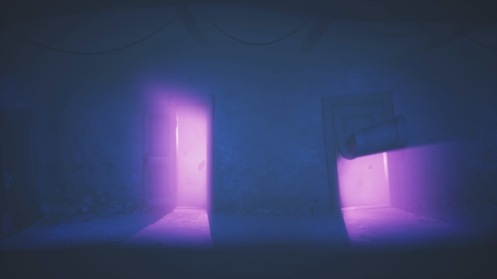 When you get through, you need to run into the middle door - Little Nightmares 2: Door Puzzles - Chapter 5 walkthrough - Chapter 5 - The Signal Tower - Little Nightmares 2 Guide