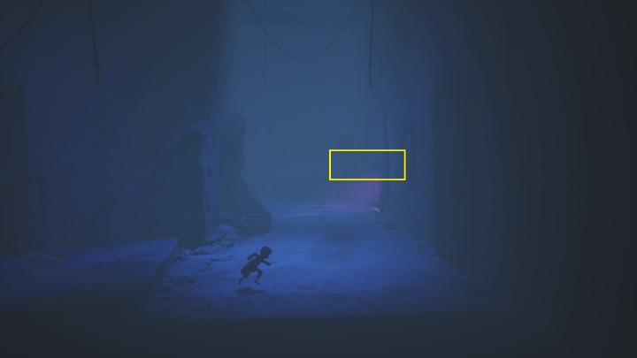 To get to the next part you need an axe - Little Nightmares 2: Six - Chapter 5 walkthrough - Chapter 5 - The Signal Tower - Little Nightmares 2 Guide