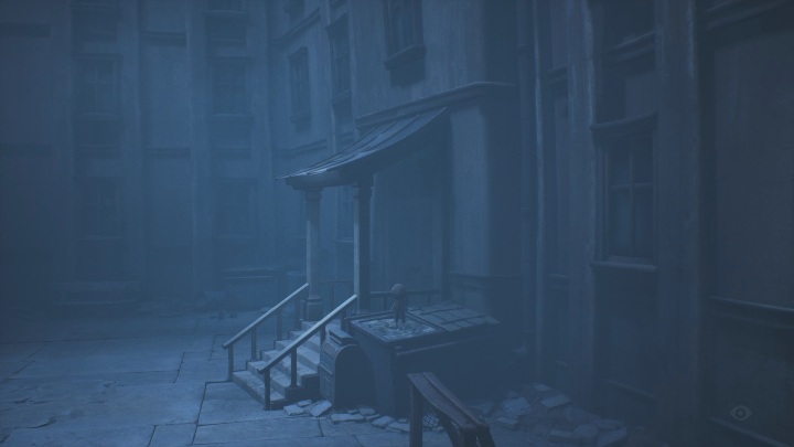 In order to reach the hat, you have to jump onto the dumpster - Little Nightmares 2: Hats in Chapter 2 The Orphanage - list - Hats - Little Nightmares 2 Guide