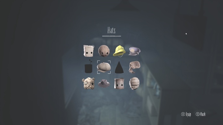 After climbing onto the ledge, head to the very edge of the ledge on the left - Little Nightmares 2: Hats in Chapter 4 Reaching the Tower - list - Hats - Little Nightmares 2 Guide