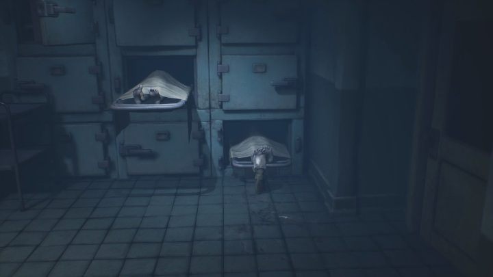 Head to the right side of the morgue - Little Nightmares 2: Escape - Chapter 3 Hospital walkthrough - Chapter 3 - Hospital - Little Nightmares 2 Guide