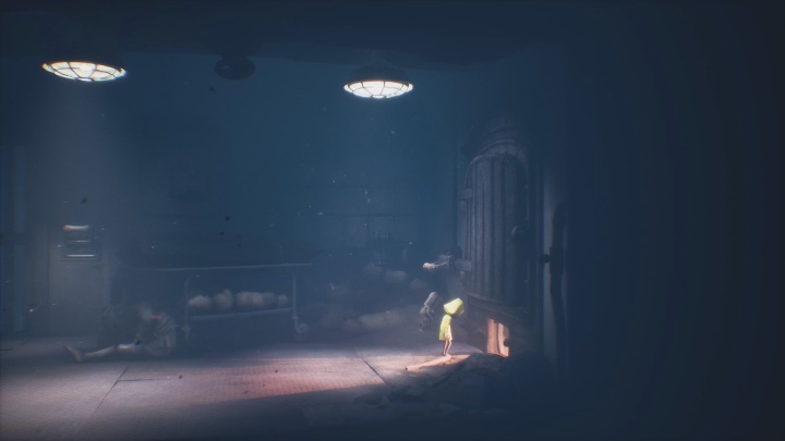 Once you get out, use the lever to start a fire in the furnace - Little Nightmares 2: Escape - Chapter 3 Hospital walkthrough - Chapter 3 - Hospital - Little Nightmares 2 Guide