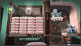 Getting the items overhead is easy - you need two friends - Runaway Train - Victoria's Laboratory - LittleBigPlanet 2 - Game Guide and Walkthrough