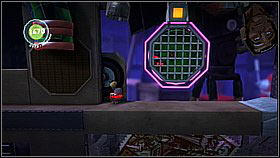 Behind one of the respawn points you will have to pull out a horizontal platform and create stairs this way - Pipe Dreams - The Factory of a Better Tomorrow - LittleBigPlanet 2 - Game Guide and Walkthrough