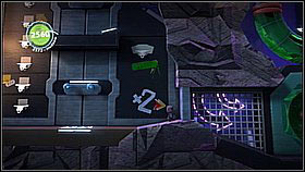 At some point the Sackbots will enter another pipe and you will be able to travel on using the launch pad - Pipe Dreams - The Factory of a Better Tomorrow - LittleBigPlanet 2 - Game Guide and Walkthrough