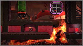 The further road leads left - here you will find more robotic arms - Waste Disposal - The Factory of a Better Tomorrow - LittleBigPlanet 2 - Game Guide and Walkthrough