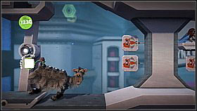 There will be lots of items - try to shoot as many as you can (they're not only inside the piles of boxes, but also, for example, in the spinning wheels) - Got the Hump - Avalon - LittleBigPlanet 2 - Game Guide and Walkthrough