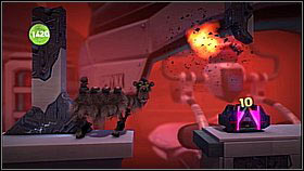 After a while enemies will show up - still try to