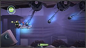 Before you move on, collect the prizes - The Sackbot Redemption - Avalon - LittleBigPlanet 2 - Game Guide and Walkthrough