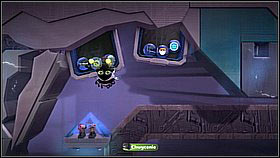 This time you have to pull the Sackbot boxes to the middle position - The Sackbot Redemption - Avalon - LittleBigPlanet 2 - Game Guide and Walkthrough