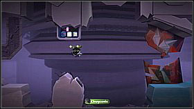 Another transport mission - move a total of three Sackbots to the right, while keeping an eye for the hazards (falling rubble and electricity) - The Sackbot Redemption - Avalon - LittleBigPlanet 2 - Game Guide and Walkthrough