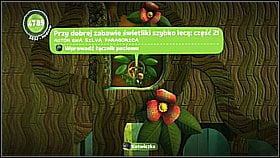 Behind the next checkpoint you will have to swing on sponges - bounce off the platforms and keep climbing up - Fireflies When You're Having Fun - Eve's Asylum - LittleBigPlanet 2 - Game Guide and Walkthrough