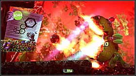 Once you reach a bloodthirsty plant, jump off the upper platform for the item hanging above - Casa Del Higginbotham - Eve's Asylum - LittleBigPlanet 2 - Game Guide and Walkthrough