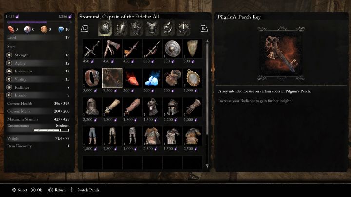 We recommend investing Vigor in leveling up your character in the first hours of the game to develop it sufficiently - Lords of the Fallen: What to spend Vigor on? - Character development and equipment - Lords of the Fallen Guide