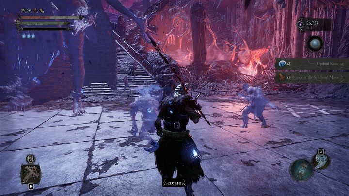 Moreover, by going to Umbral, you'll see a Stigma on the arena grounds - Lords of the Fallen: How to defeat boss The Sundered Monarch? - Main - Lords of the Fallen Guide