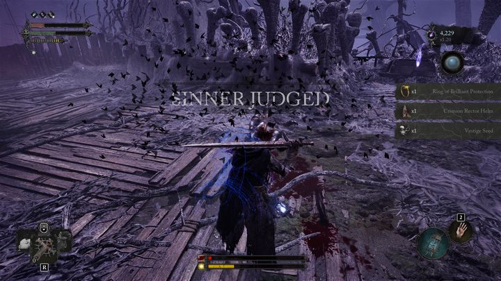 For defeating Crimson Rector Percival, you will receive the following rewards - Lords of the Fallen: How to defeat the boss Crimson Rector Percival? - Optional - Lords of the Fallen Guide