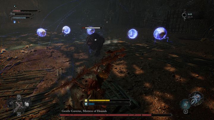 It is worth using spells or area attacks to eliminate the enemies appearing in the arena as quickly as possible - Lords of the Fallen: How to beat Gentle Gaverus, Mistress of Hounds? - Main - Lords of the Fallen Guide