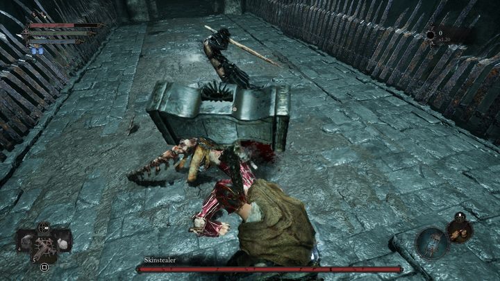 After entering the arena, you'll have a moment to prepare for the fight - Lords of the Fallen: How to beat Skinstealer boss? - Main - Lords of the Fallen Guide