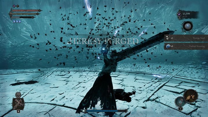 For defeating the Hollow Crow, you will receive the following rewards - Lords of the Fallen: How to defeat the Hollow Crow boss? - Main - Lords of the Fallen Guide