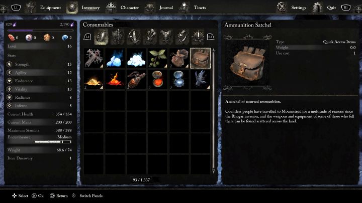 1 - Lords of the Fallen: How to replenish ammo and mana? - Character development and equipment - Lords of the Fallen Guide
