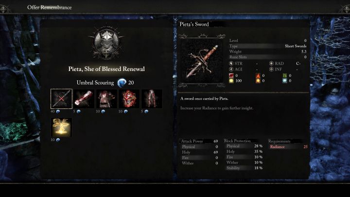 Not all bosses in the game have remembrances - Lords of the Fallen: All boss remembrances - Basics - Lords of the Fallen Guide
