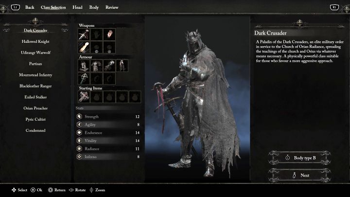 3 - Lords of the Fallen: Character creator - Basics - Lords of the Fallen Guide