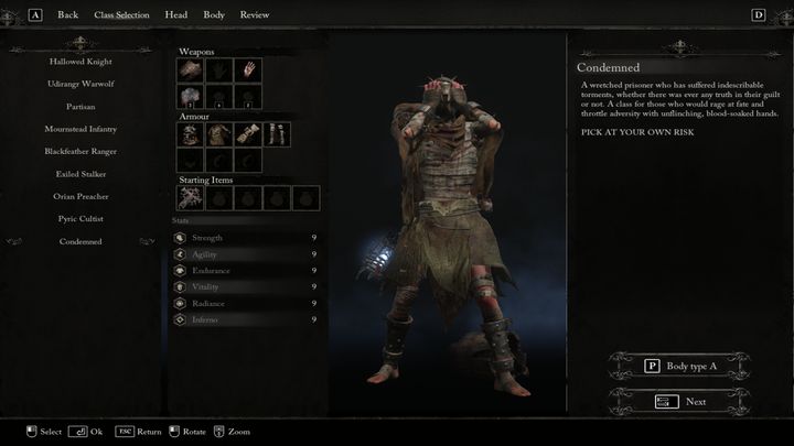 If you are one of those people for whom Lords of the Fallen is just another soulslike, we recommend choosing the Condemned as your first class - Lords of the Fallen: Best class - Basics - Lords of the Fallen Guide