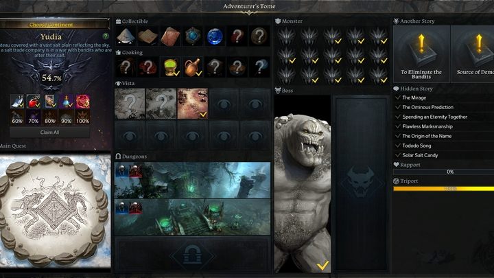 The Adventurer's Tome is an indicator of your progress in the game - you open it with the N key - Lost Ark: Adventurers Tome - what is it? - Lost Ark: Adventurers Tome - Lost Ark Guide