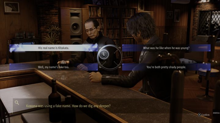Head to the Survive Bar and talk to the man sitting at the bar - Lost Judgment: Chapter 9 The Weight of Guilt - walkthrough - Main Storyline - Lost Judgment Guide