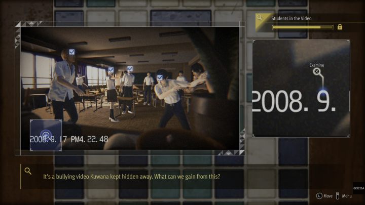 On the recording, examine - Lost Judgment: Chapter 9 The Weight of Guilt - walkthrough - Main Storyline - Lost Judgment Guide