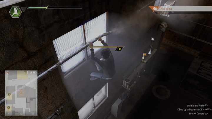 Once you leave through the window, use the pipes to go to the right and then jump down - Lost Judgment: Chapter 12 To Nourish a Viper - walkthrough - Main Storyline - Lost Judgment Guide