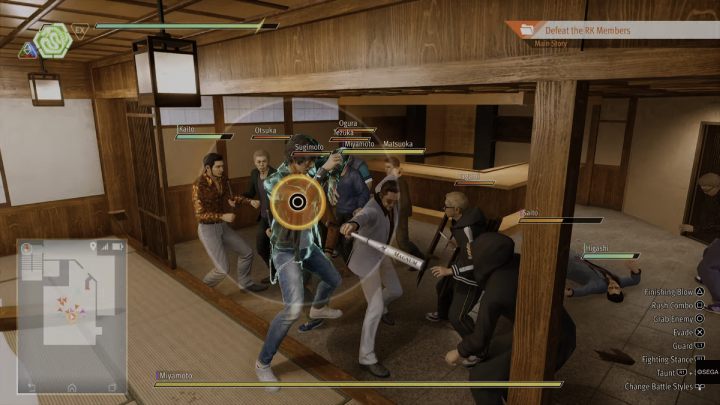 Once you enter the room, the fight with the RK members will begin - Lost Judgment: Chapter 12 To Nourish a Viper - walkthrough - Main Storyline - Lost Judgment Guide